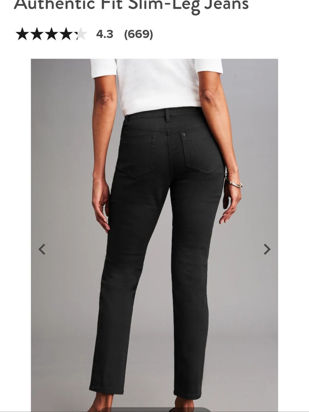 J.JILL Authentic Fit Slim Ankle Jeans - Size 20 Wide Plus Size